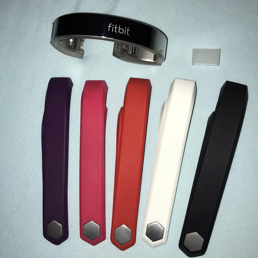 Fitbit Alta silver metal bracelet and others
